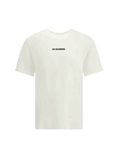 Jil Sander Cotton Crew-Neck T-Shirt - White | Garmentory