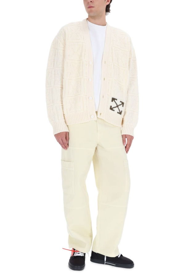 Off-White Cargo Pants - Beige