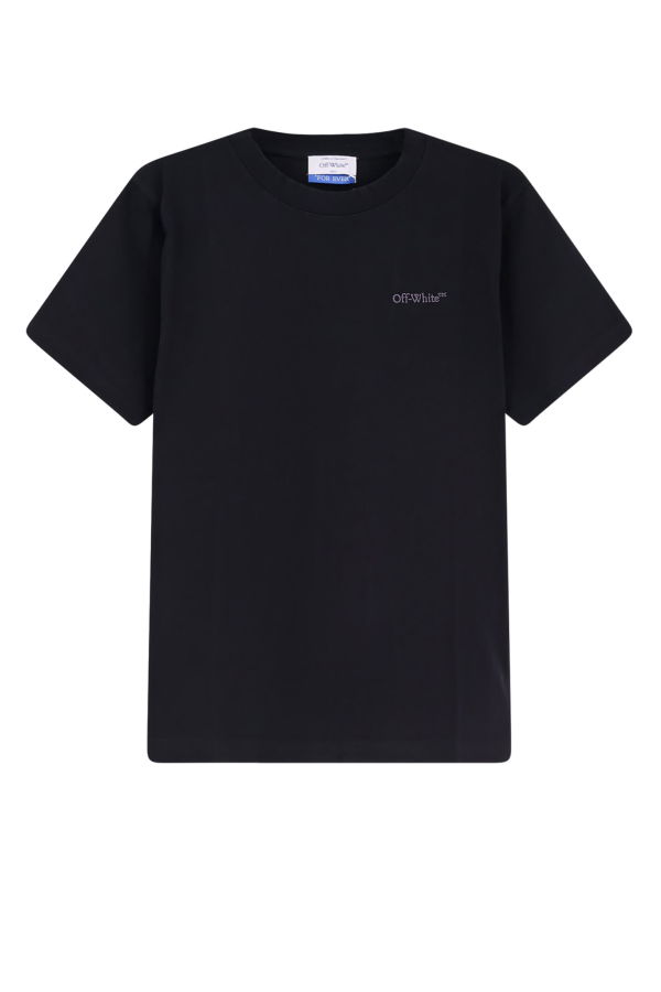 Off-White Cotton T-shirt - Black - Anthracite