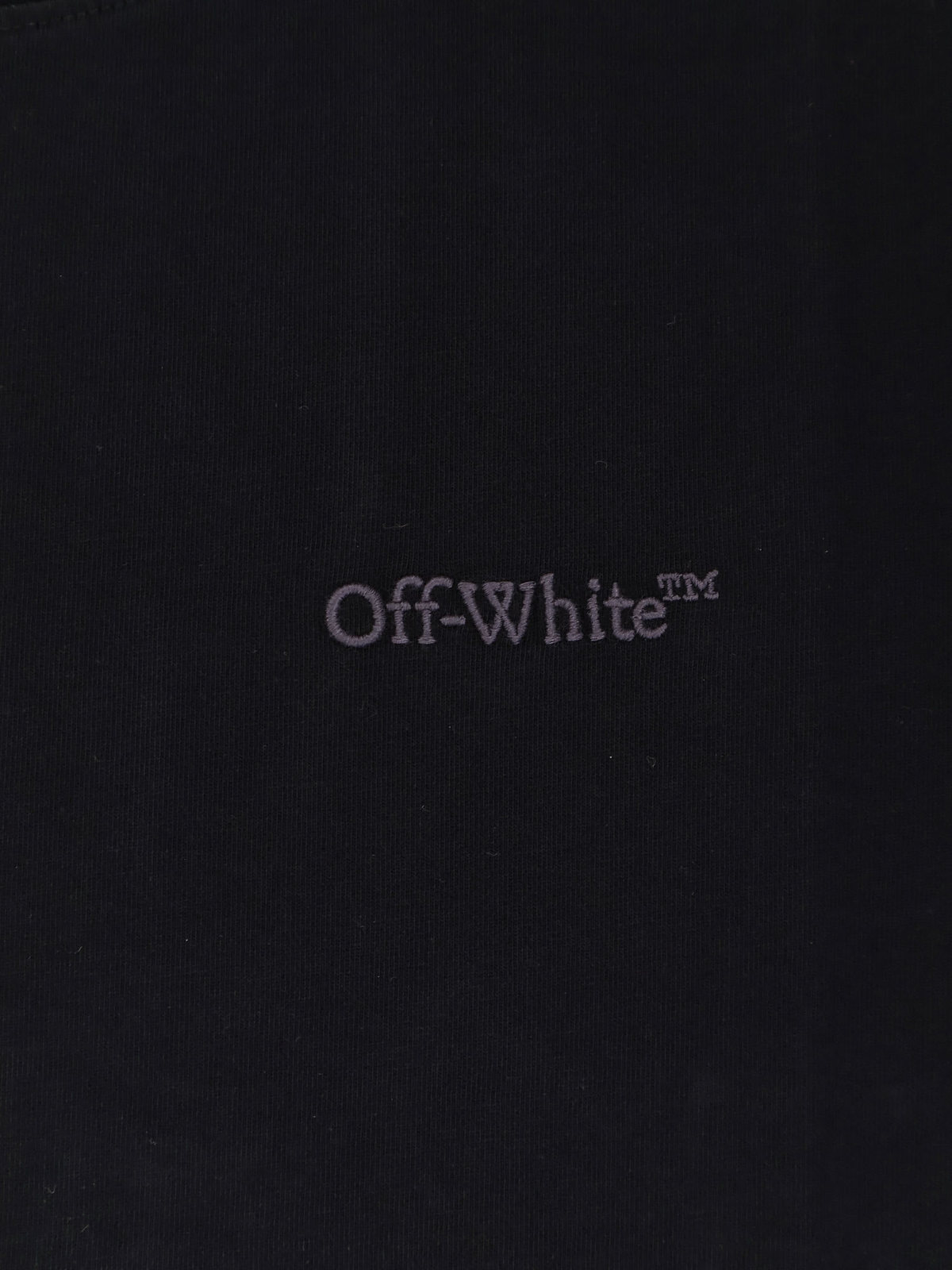 Off-White Cotton T-shirt - Black - Anthracite - Image 3 of 3