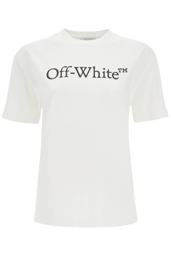 Off-White Logo T-shirt - White Black