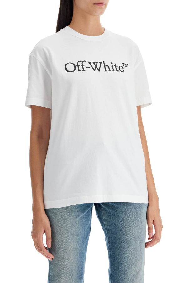 Off-White Logo T-shirt - White Black