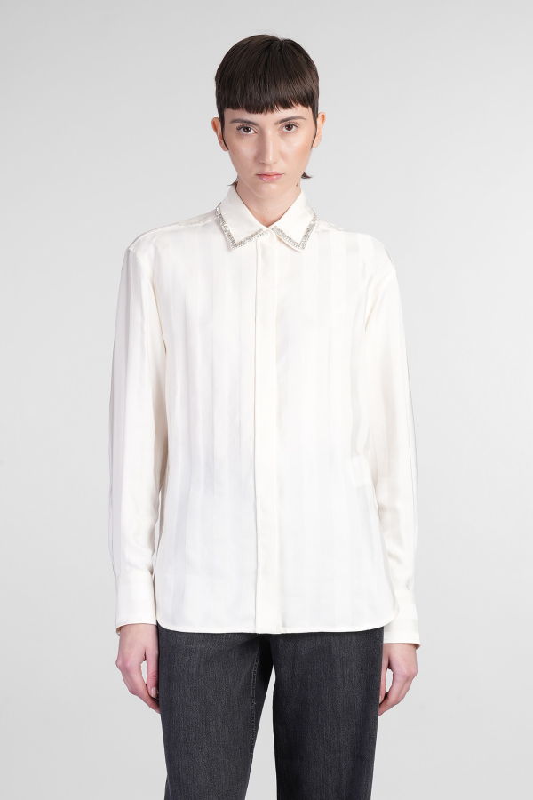 Golden Goose Marysole Shirt - Papyrus