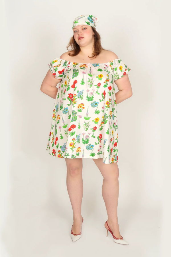 Tyler McGillivary Uma Mini Dress - Floral