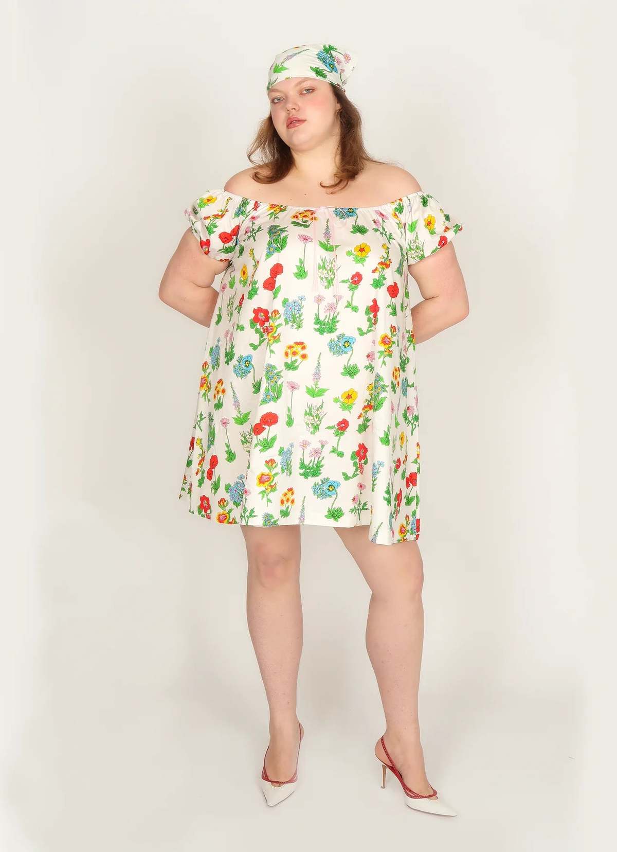 Tyler McGillivary Uma Mini Dress - Floral - Image 1 of 5