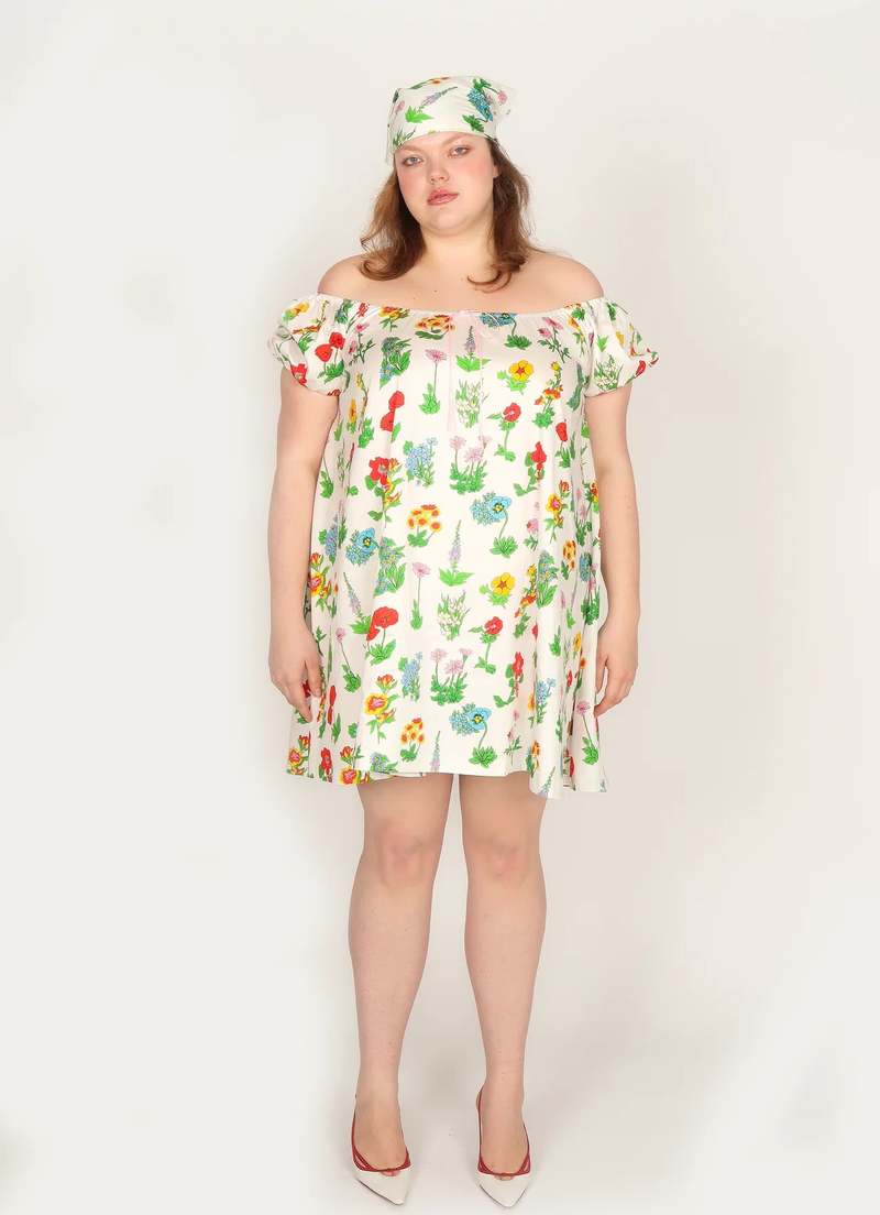 Tyler McGillivary Uma Mini Dress - Floral