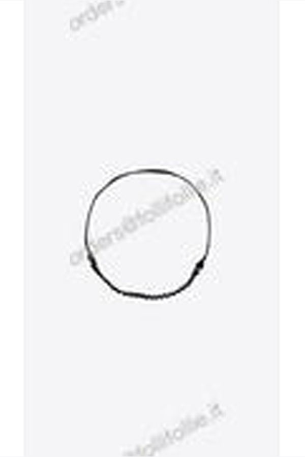 Saint Laurent Ruban de Tete Velour Headband