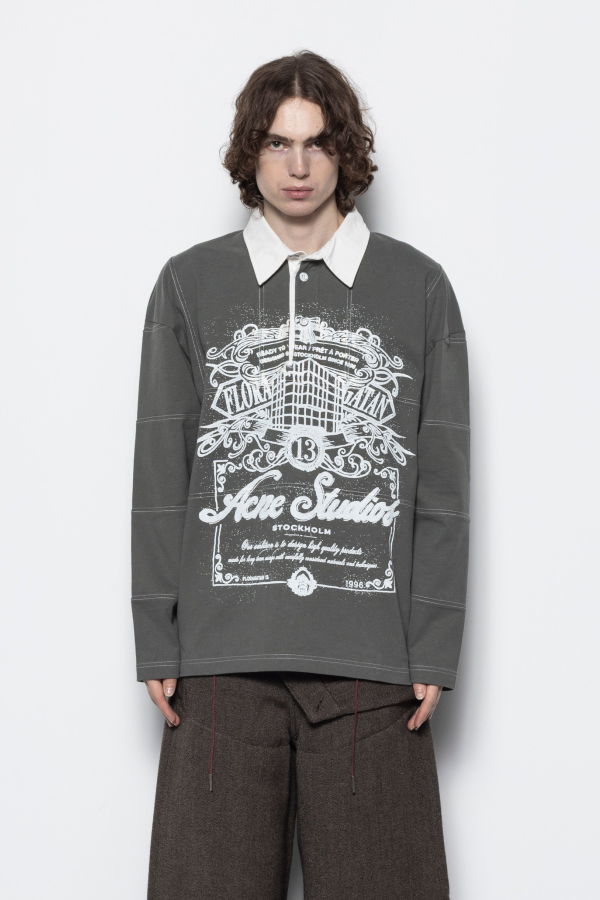 Acne Studios Logo Polo Shirt