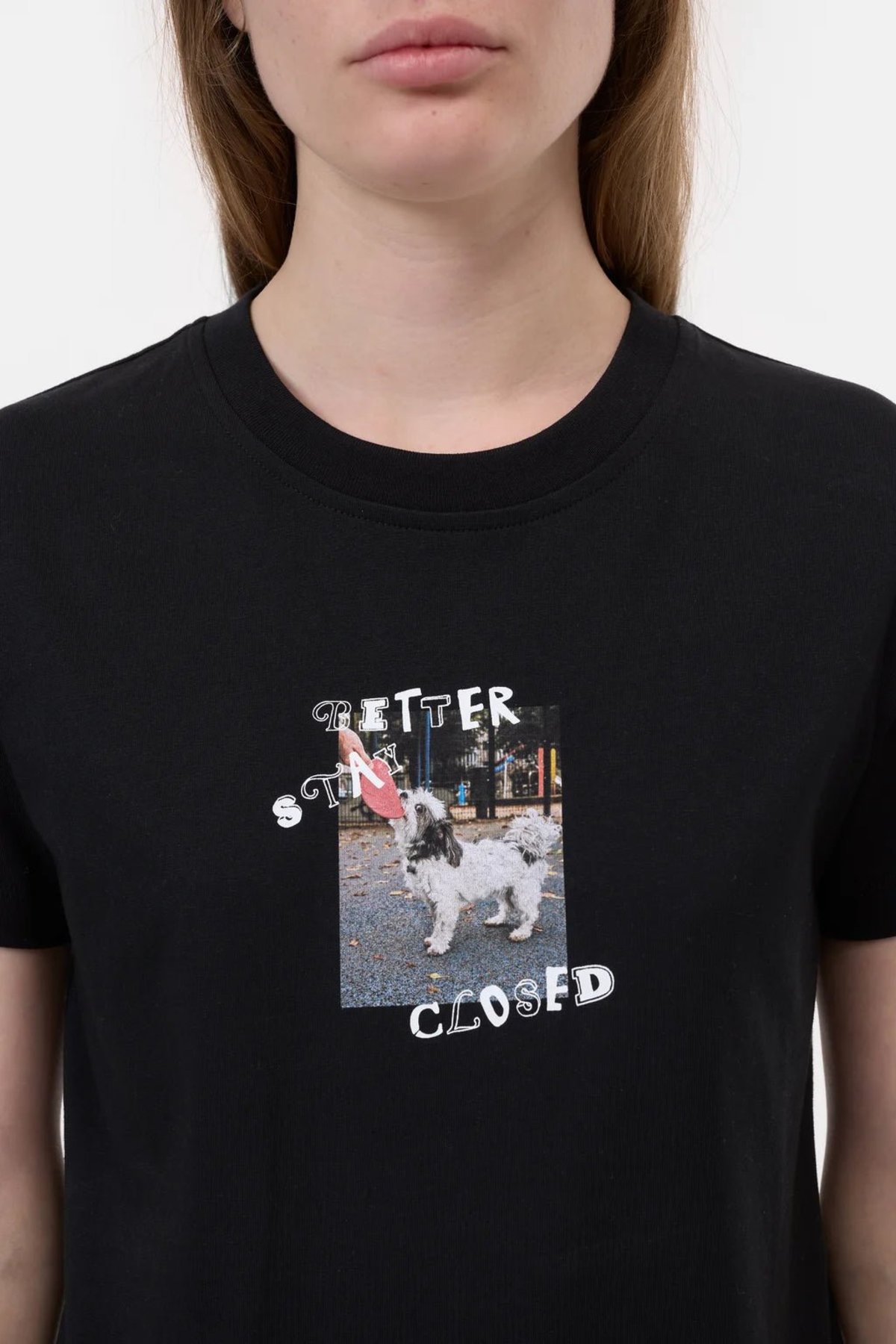 Closed "Better Stay Closed" Tee - Black - Image 3 of 6
