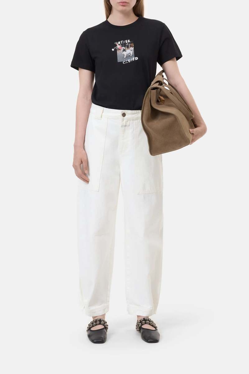 Closed "Better Stay Closed" Tee - Black