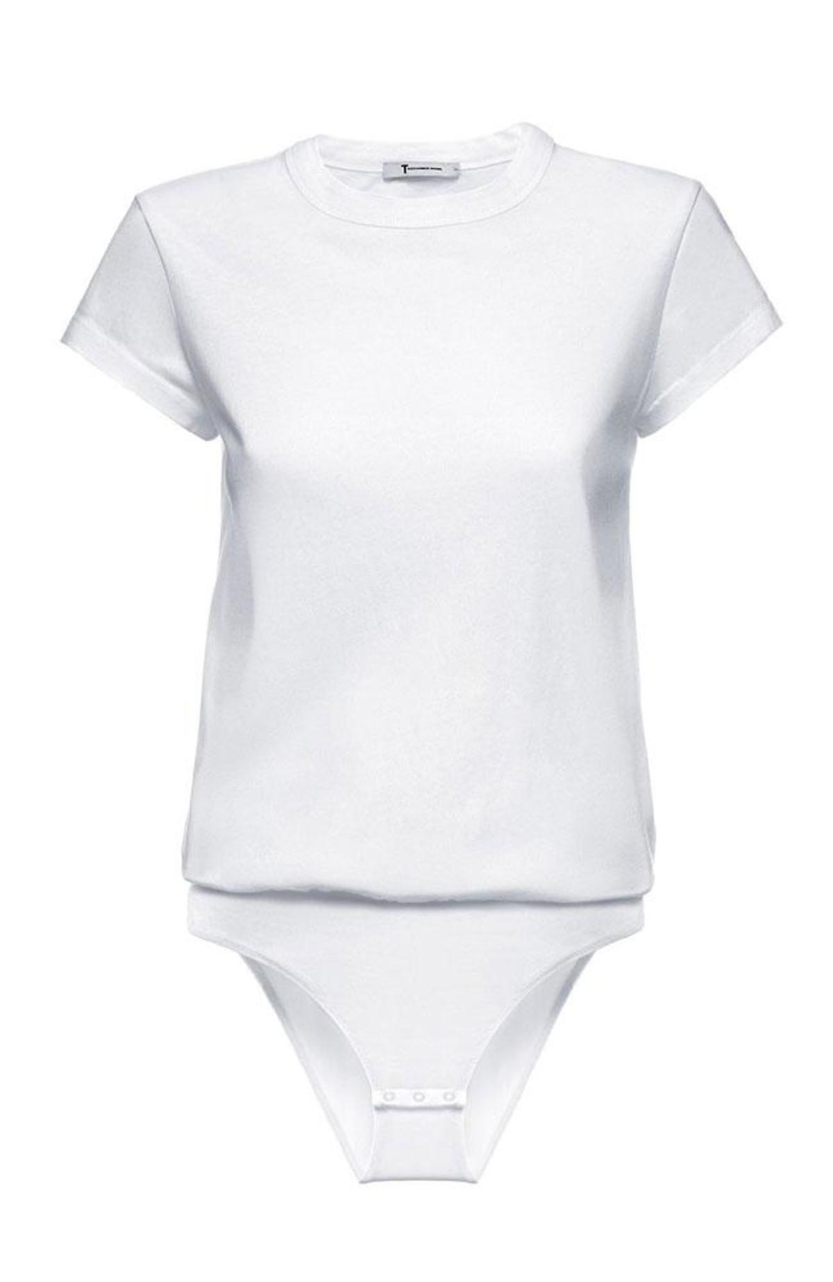 T ALEXANDER WANG Short Sleeve Tee Bodysuit - Image 4 of 4