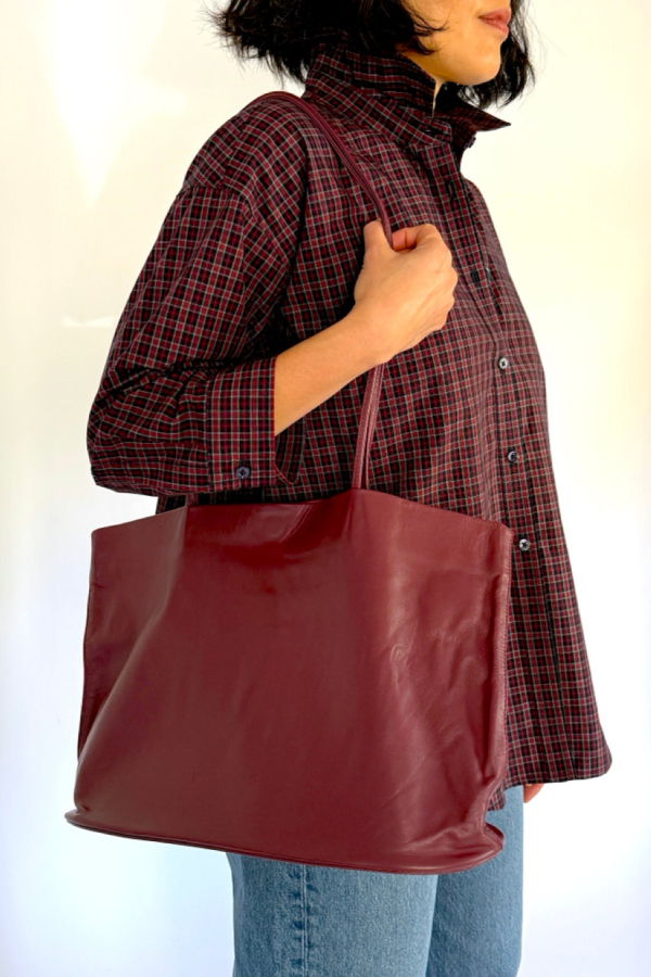 Modern Weaving Large Relaxed Oval Tote