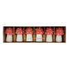 Meri Meri Set of 6 Mini Mushroom Candles - Red - Thumbnail 3