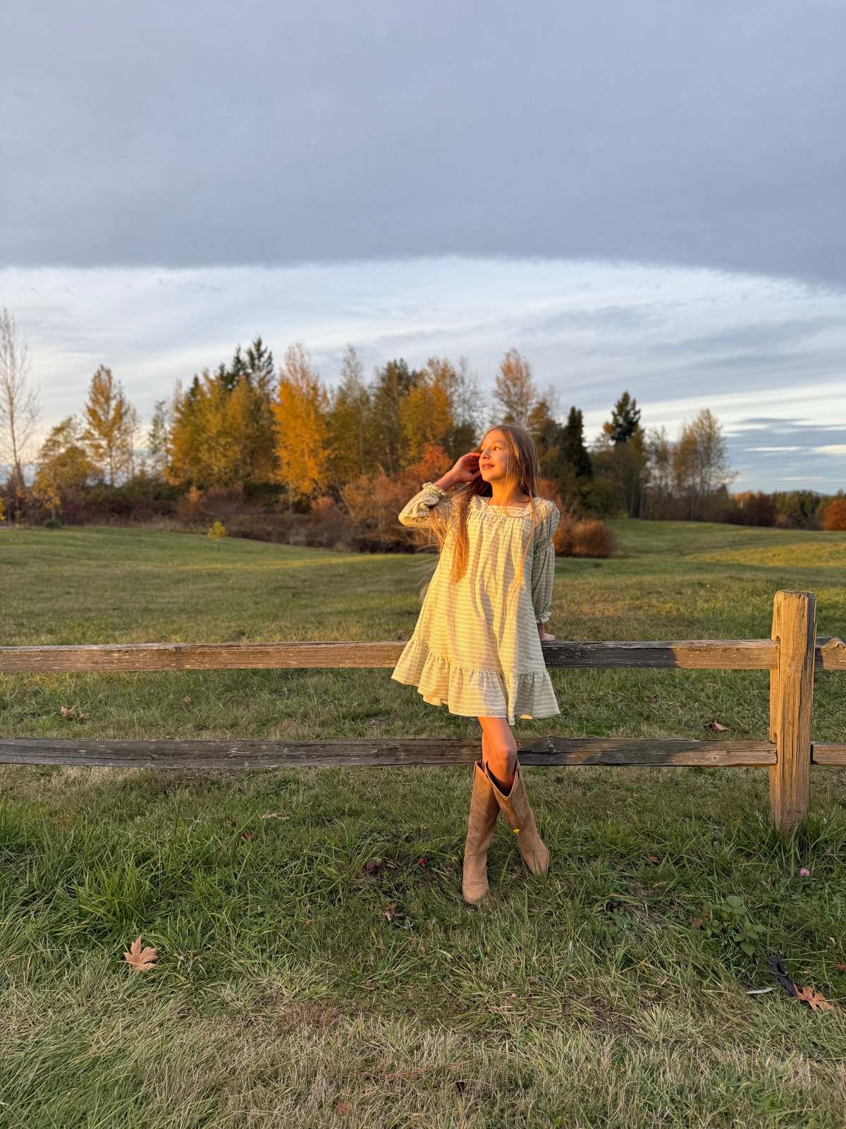 Piper&Cloth Fiona Dress - Blush Vine Stripe - Image 12 of 16