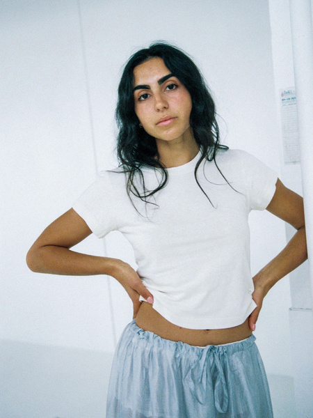 CARO CHIA Artois Top - Grey | Garmentory