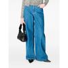 MARINE SERRE Denim Pants - Blue - Thumbnail 1