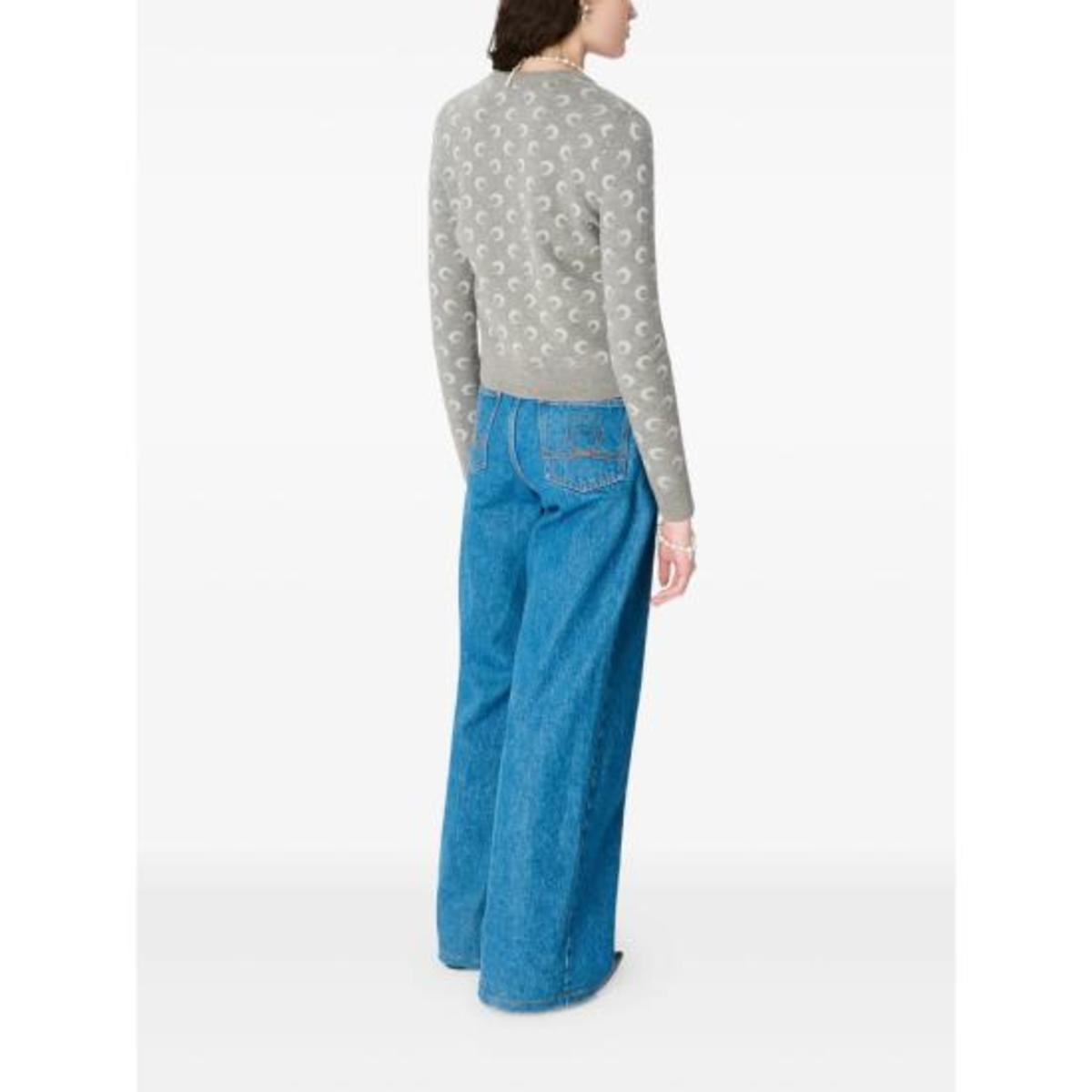 MARINE SERRE Denim Pants - Blue - Image 4 of 5
