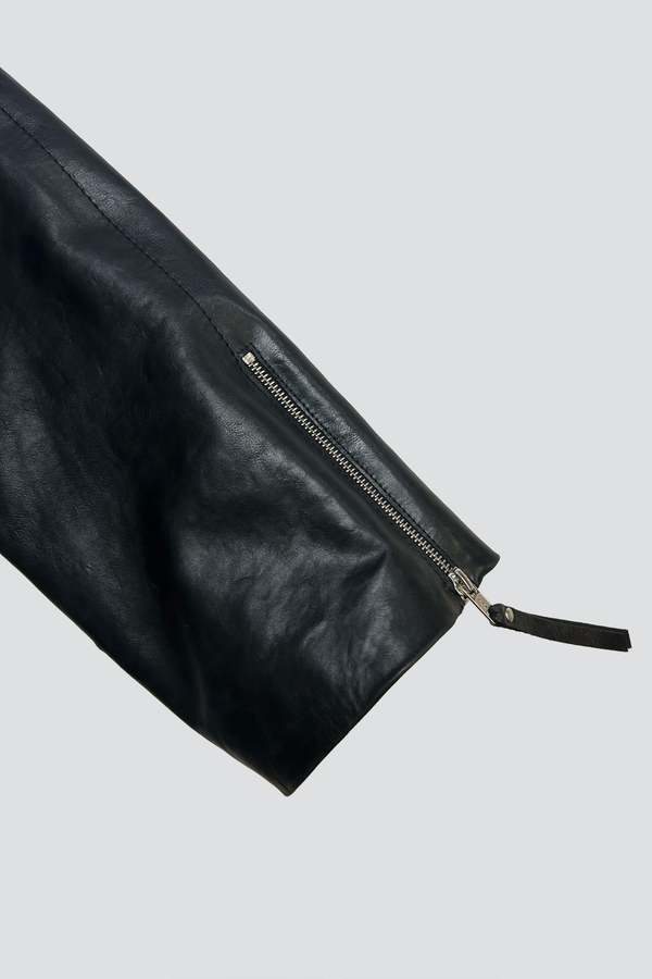 Jovana Markovic Black Kamen Leather Jacket