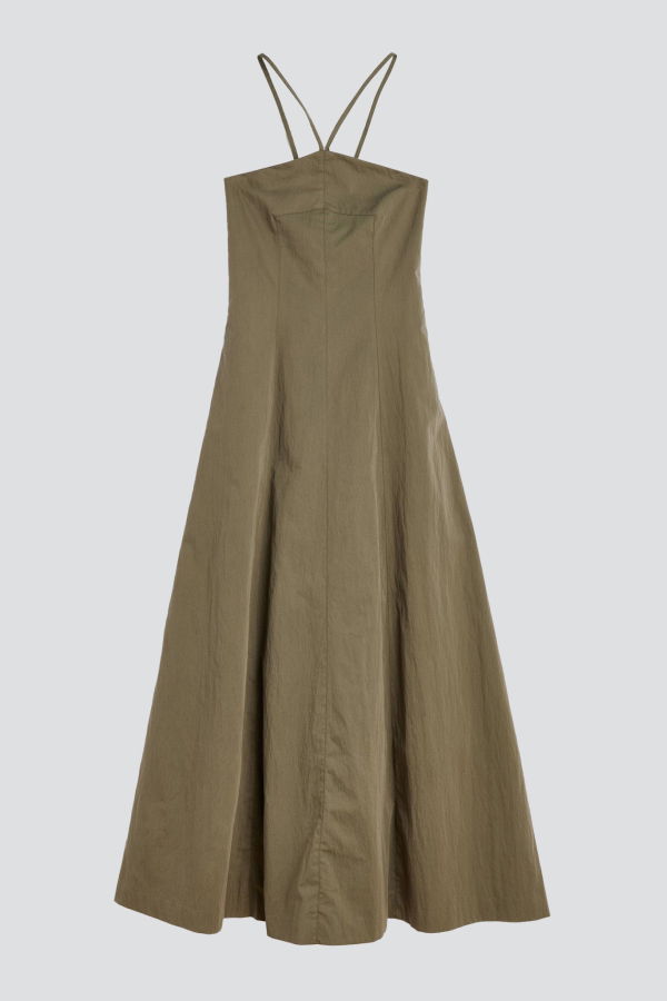 Our Legacy Solaro Sage Tide Cotton Nylon Poise Dress