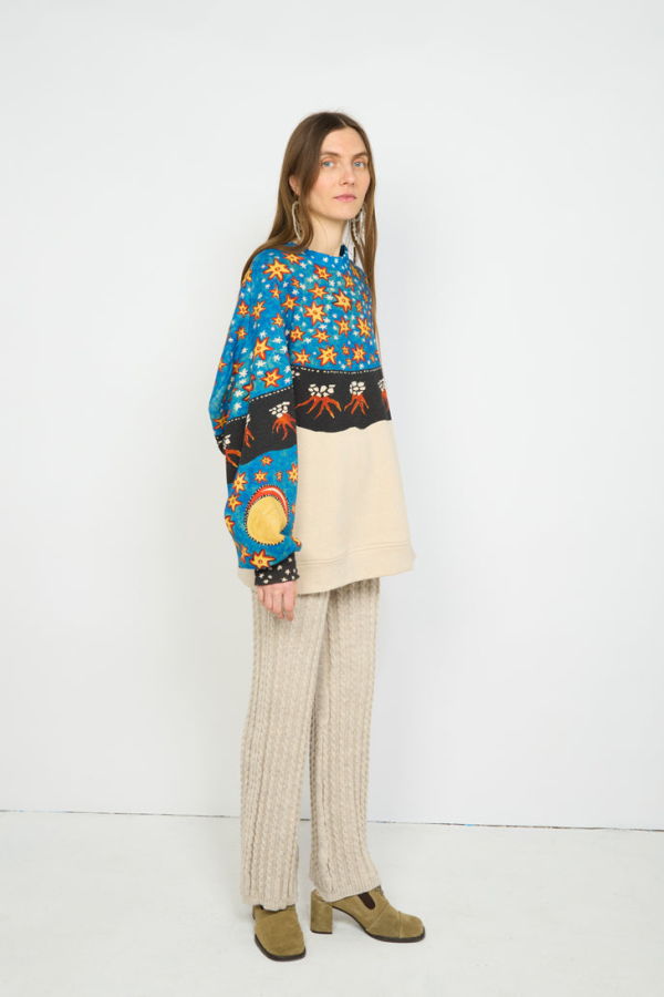 Anntian Pullover Sweatshirt - Print 4B