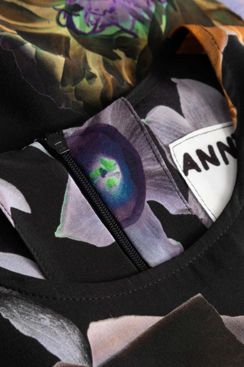 Anntian Simple Dress - Print 7