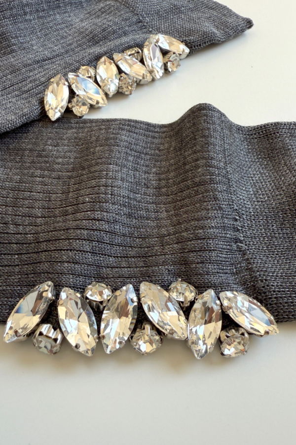 Maria La Rosa Back Bling Sock