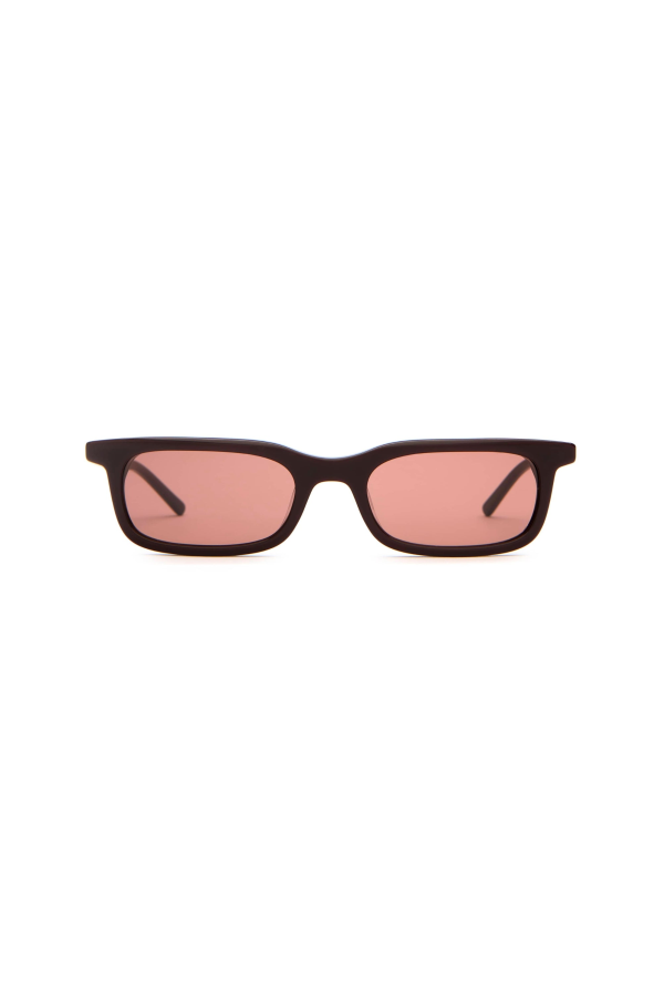 Crap Eyewear The Idle Daze Sunglasses - Mahogany Frame & Mauve Lens
