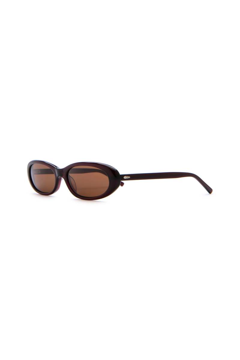 Crap Eyewear The Luv Buzz Sunglasses - Midnight Plum Frame & Polarized Desert Lens