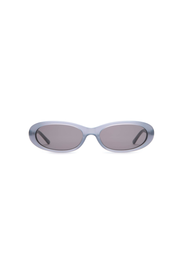 Crap Eyewear The Luv Buzz Sunglasses - Stone Blue Frame & Haze Lens
