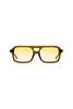 Crap Eyewear The Spaced Ranger Sunglasses - Crystal Hemp Frame & Gold Gradient Lens - Thumbnail 1