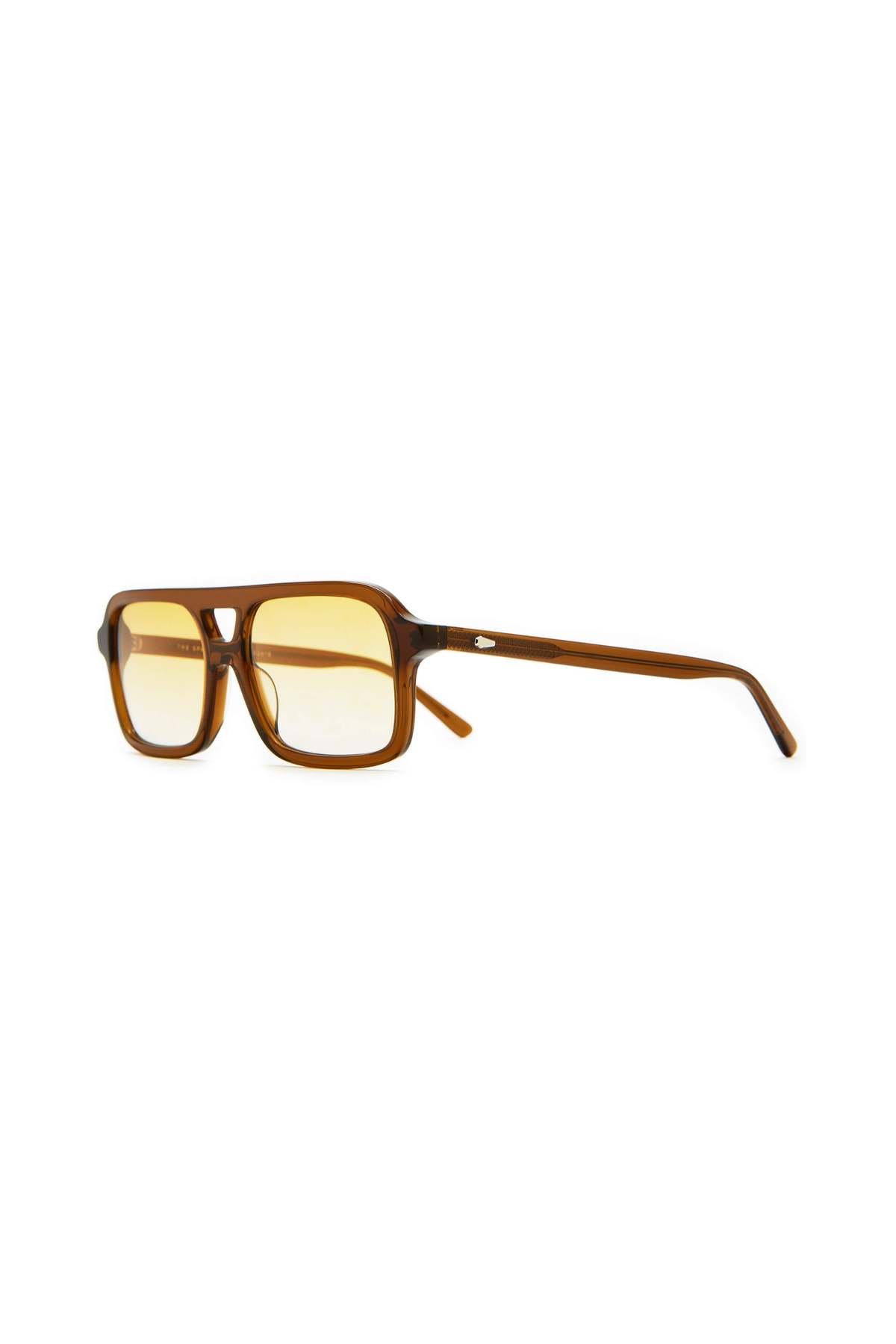 Crap Eyewear The Spaced Ranger Sunglasses - Crystal Hemp Frame & Gold Gradient Lens - Image 2 of 4