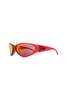 Crap Eyewear The Warp Zone Sunglasses - Black Cherry - Thumbnail 2