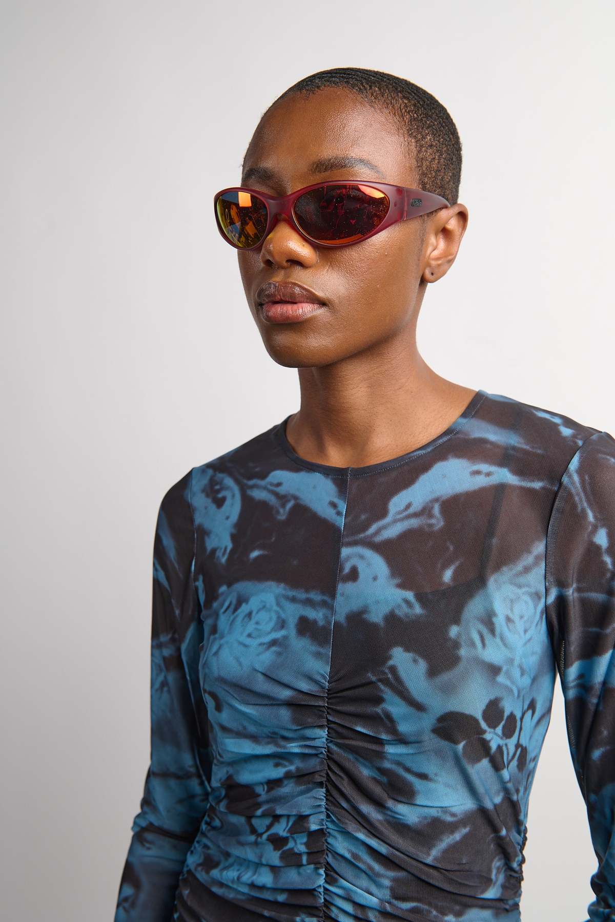 Crap Eyewear The Warp Zone Sunglasses - Black Cherry - Image 5 of 6