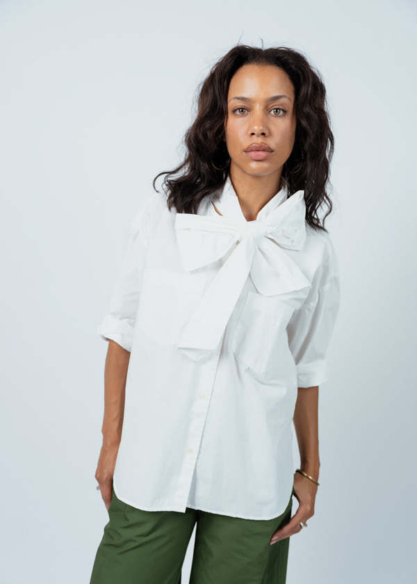 Aquarius Cocktail Dear Polly Blouse - Cloud