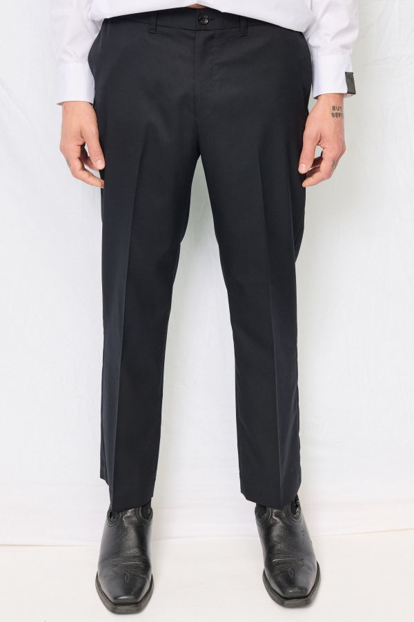n-hoolywood Black Tapered Pants