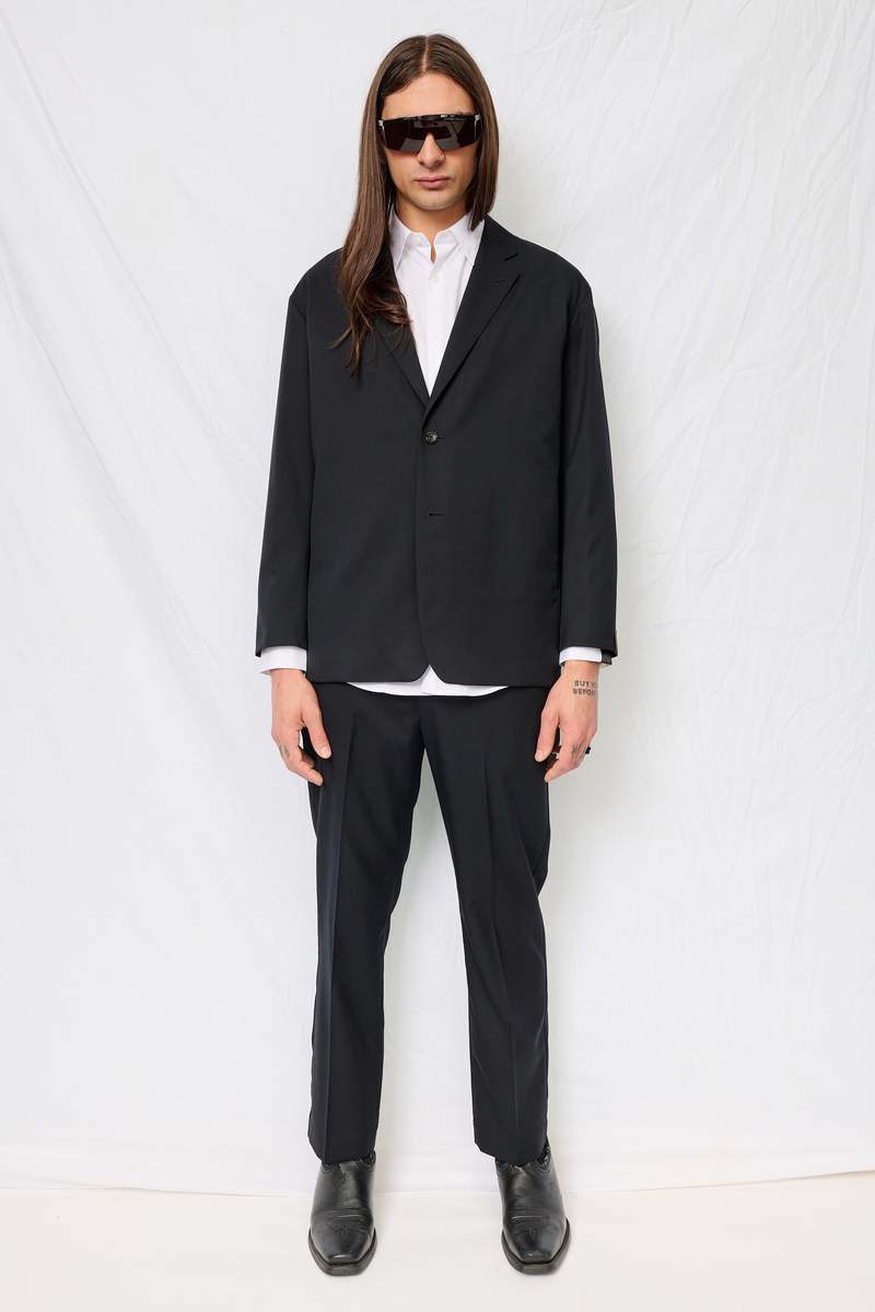 n-hoolywood Black Tapered Pants