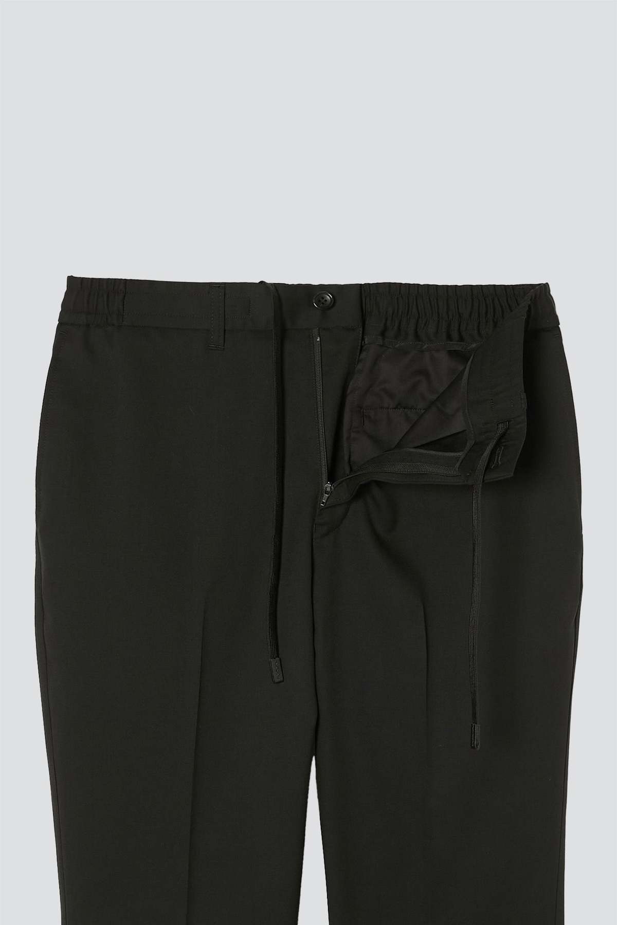 n-hoolywood Black Tapered Pants - Image 7 of 7