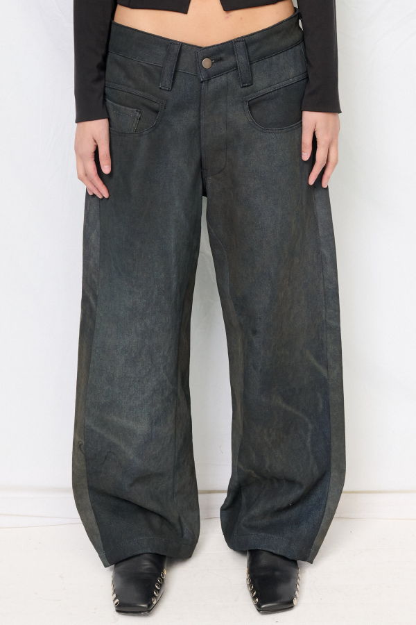 Assembly Dirty Indigo Denim Twist Jean