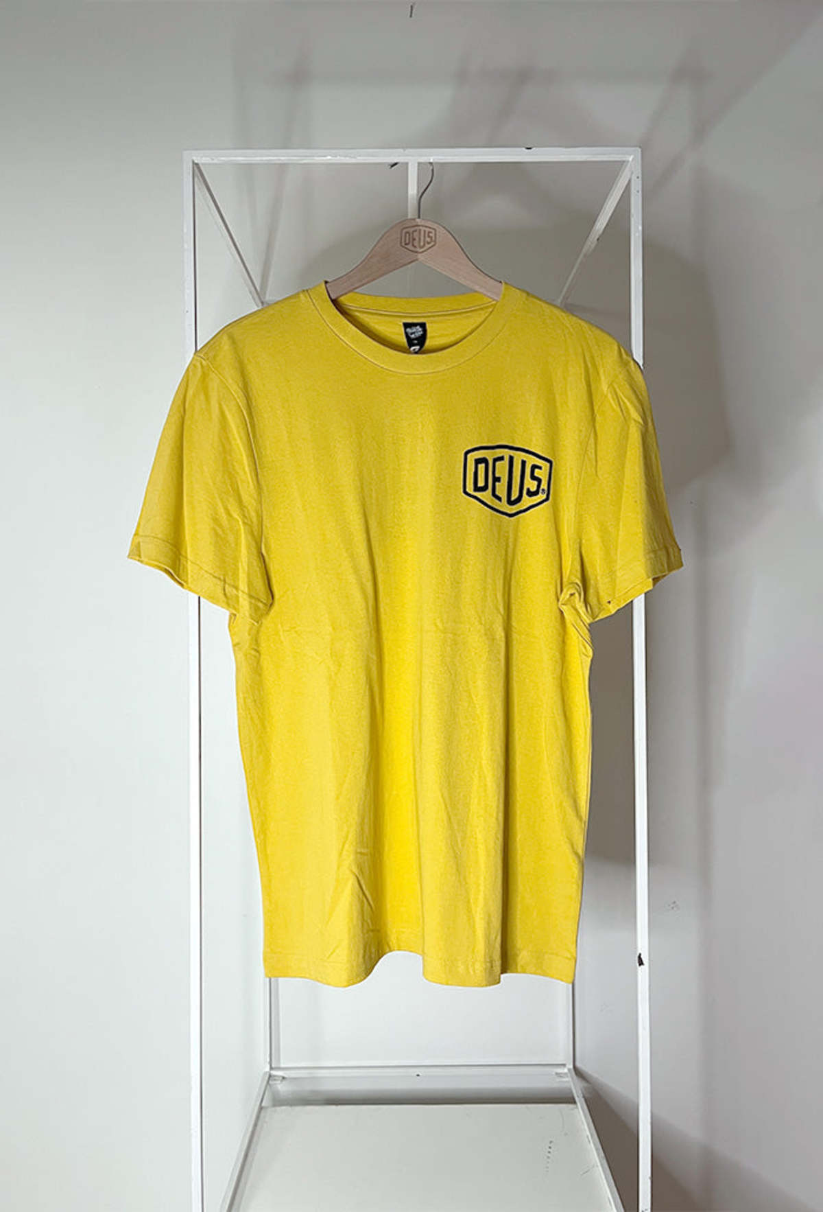 Deus Ex Machina Milano Address Tee - Mimosa Gold - Image 1 of 2