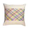 Archive New York Cotzal Paneled Square Pillow - Rainbow - Thumbnail 5