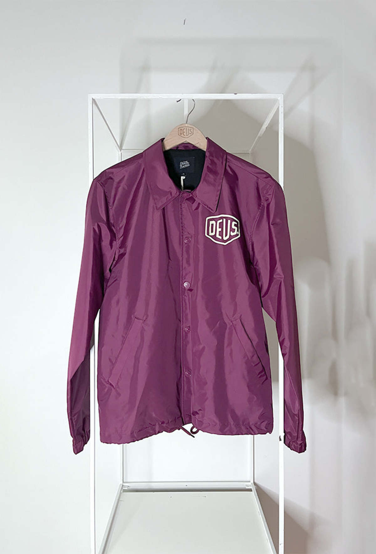 Deus Ex Machina Venice Coach Jacket - Rhodo - Image 1 of 2