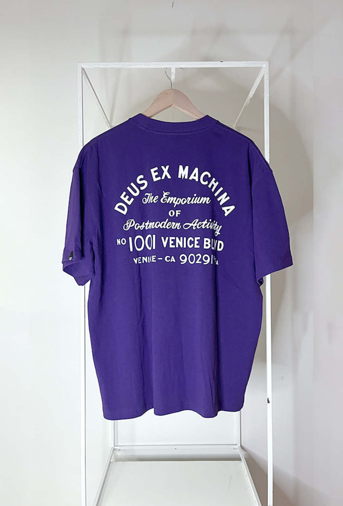 Deus Ex Machina Venice Sign Tee - Violet Indigo - Image 2 of 2