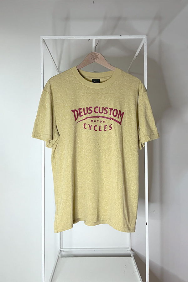 Deus Ex Machina Yesyes Tee - Mimosa Gold