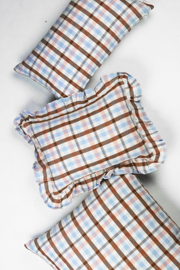 Archive New York Louisa Plaid Pillow