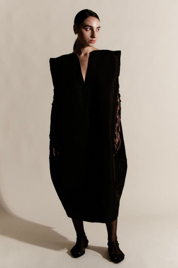 Modern Weaving Sculpt Dress