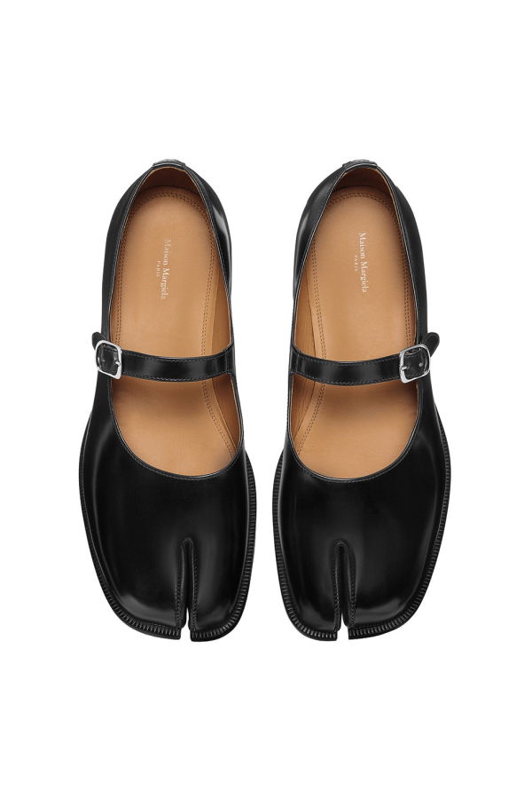 Maison Margiela Tabi City Mary Janes - Black