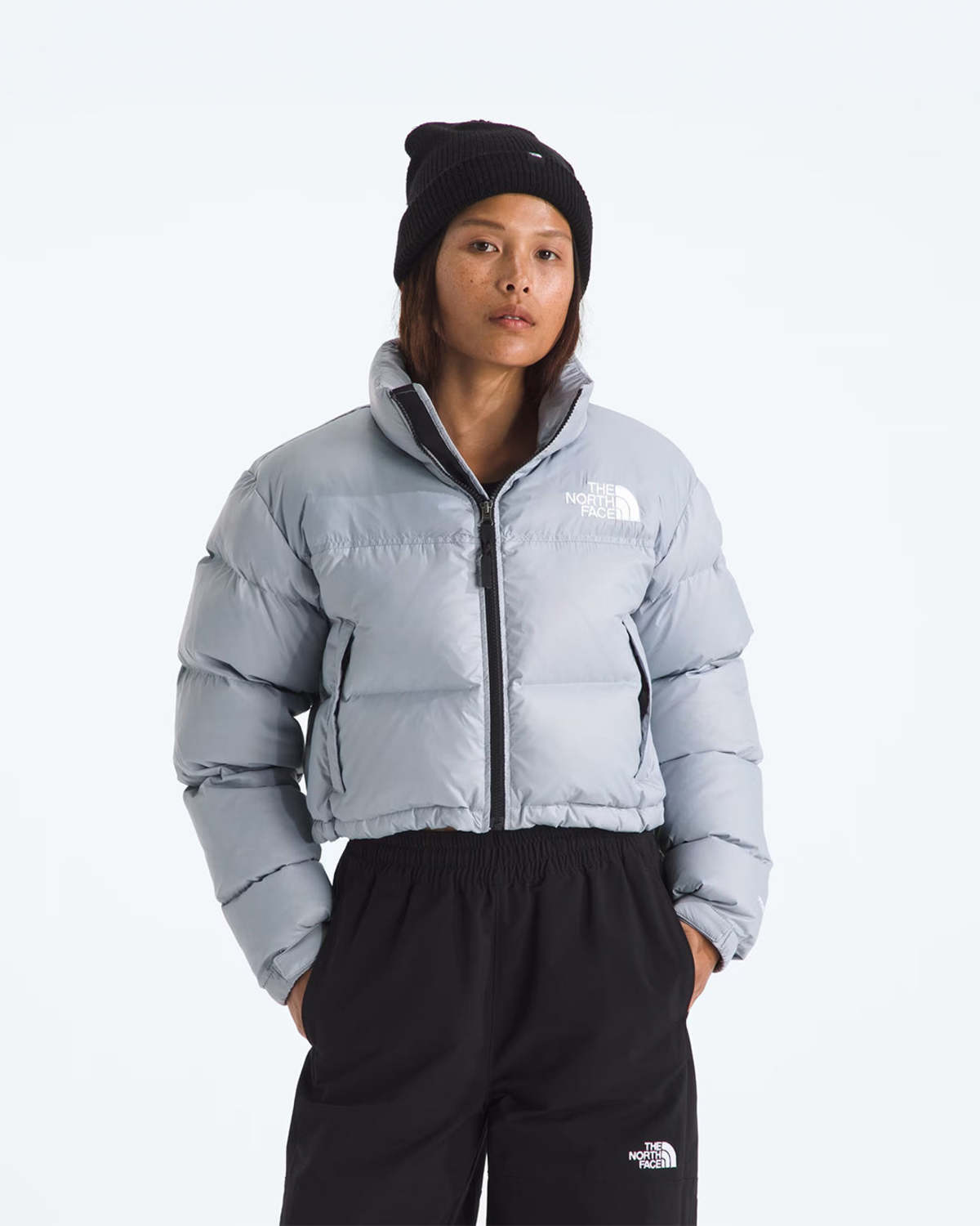 THE NORTH FACE Nuptse Short Jacket - Blue Flax - Image 11 of 16