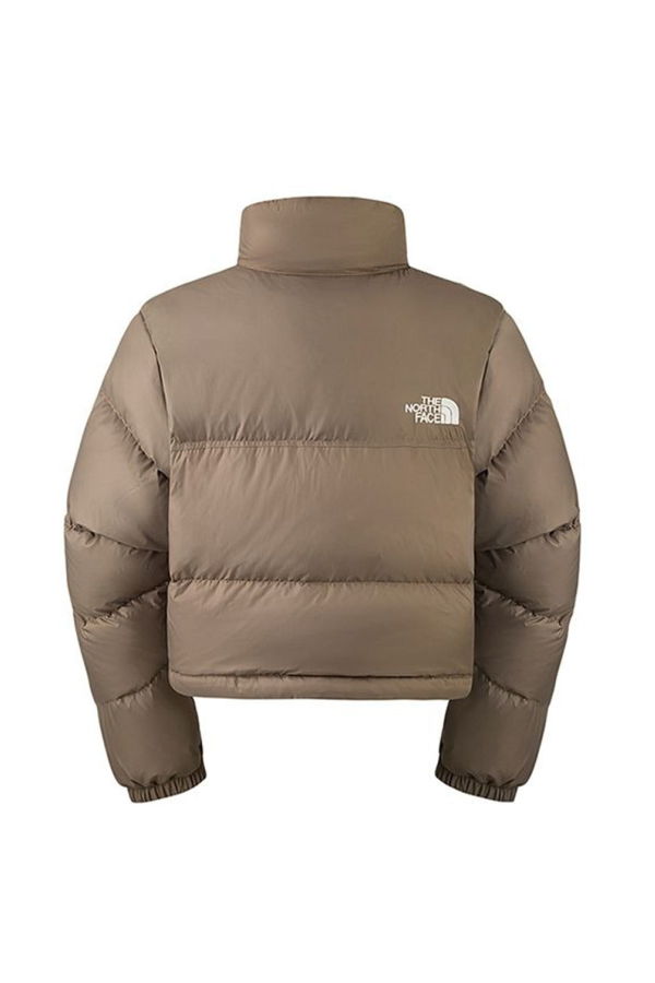 THE NORTH FACE Nuptse Short Jacket - Mocha Brown