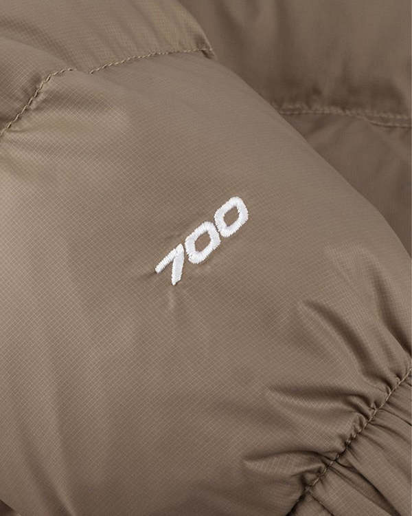 THE NORTH FACE Nuptse Short Jacket - Mocha Brown