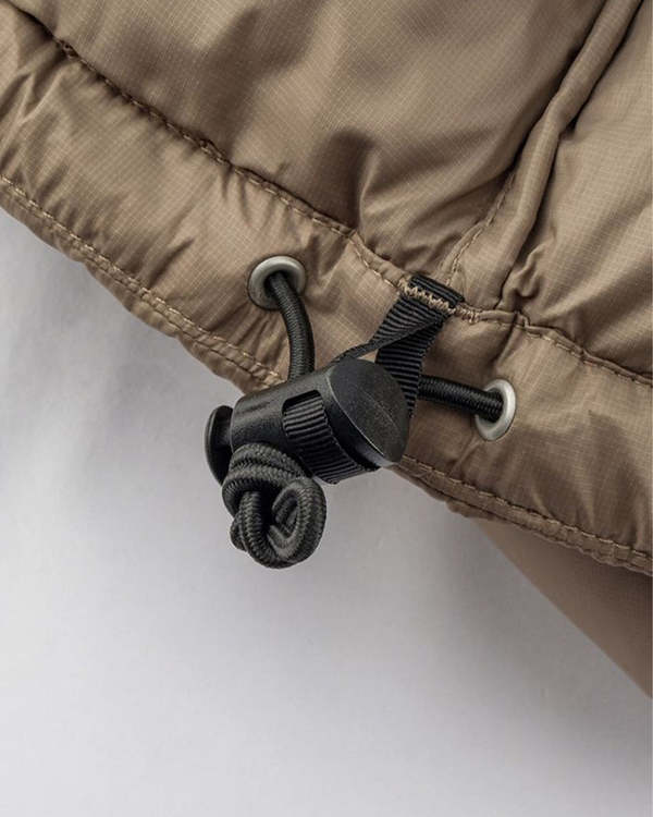 THE NORTH FACE Nuptse Short Jacket - Mocha Brown